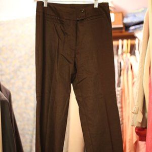 tribella pants size 4 brown